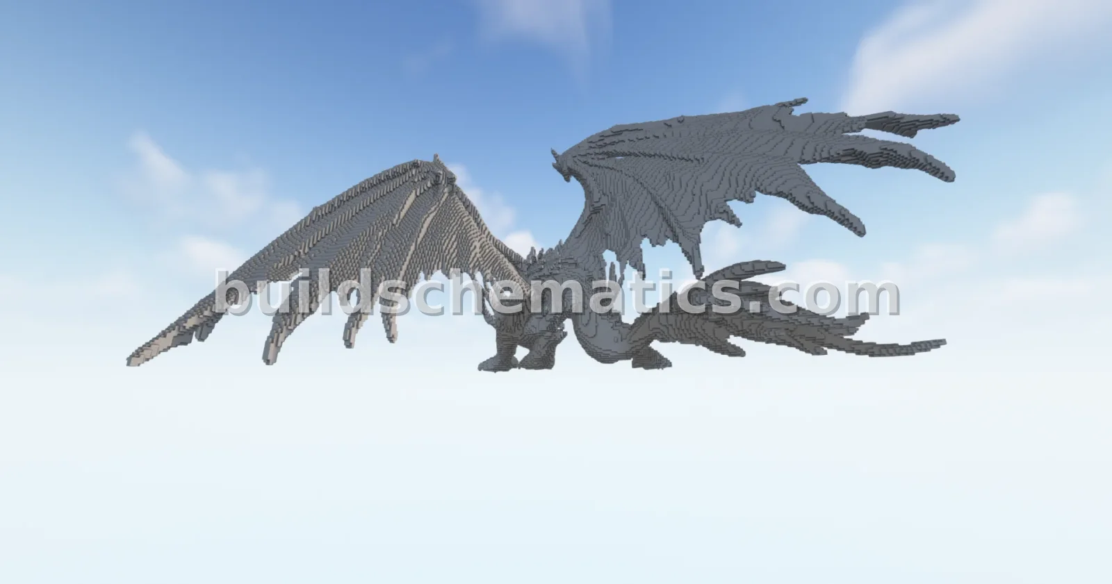 Gore Magala Statue Minecraft Build — view 4