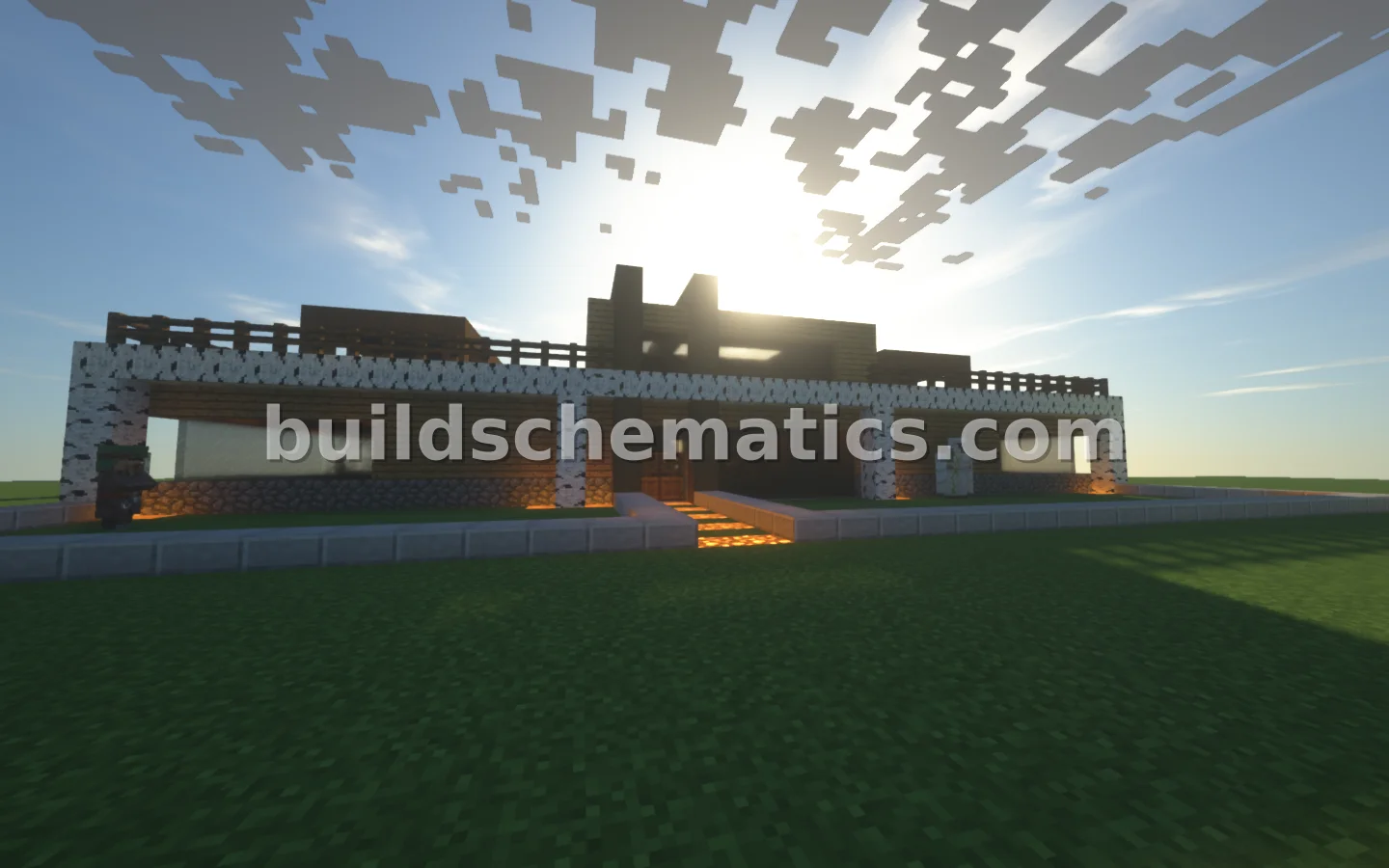 Simple Multiplayer Village House — view 2