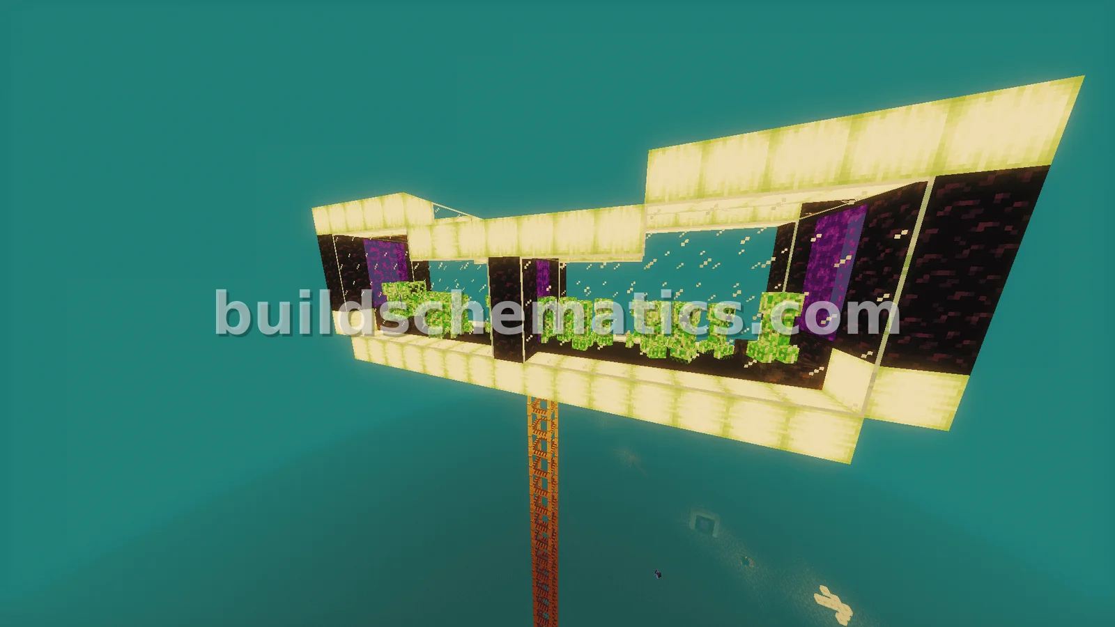 Nether Portal Creeper Farm — view 2