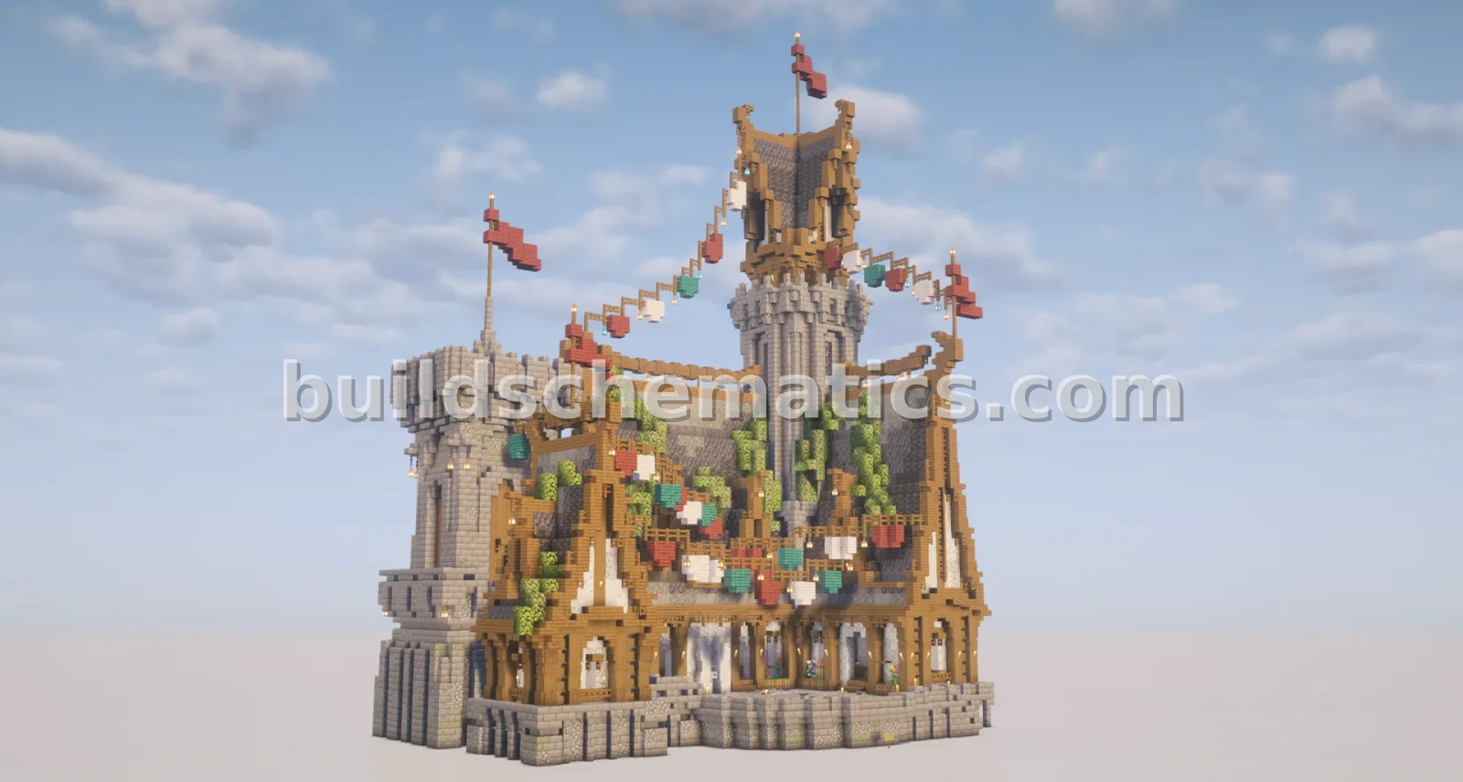 Medieval Castle House — view 2