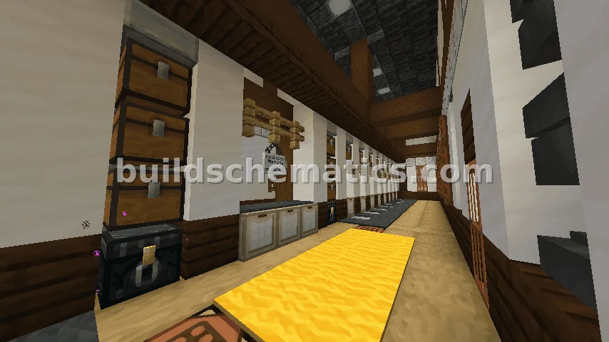 Japanese Trading Hall - Dark Oak & Quartz — view 4