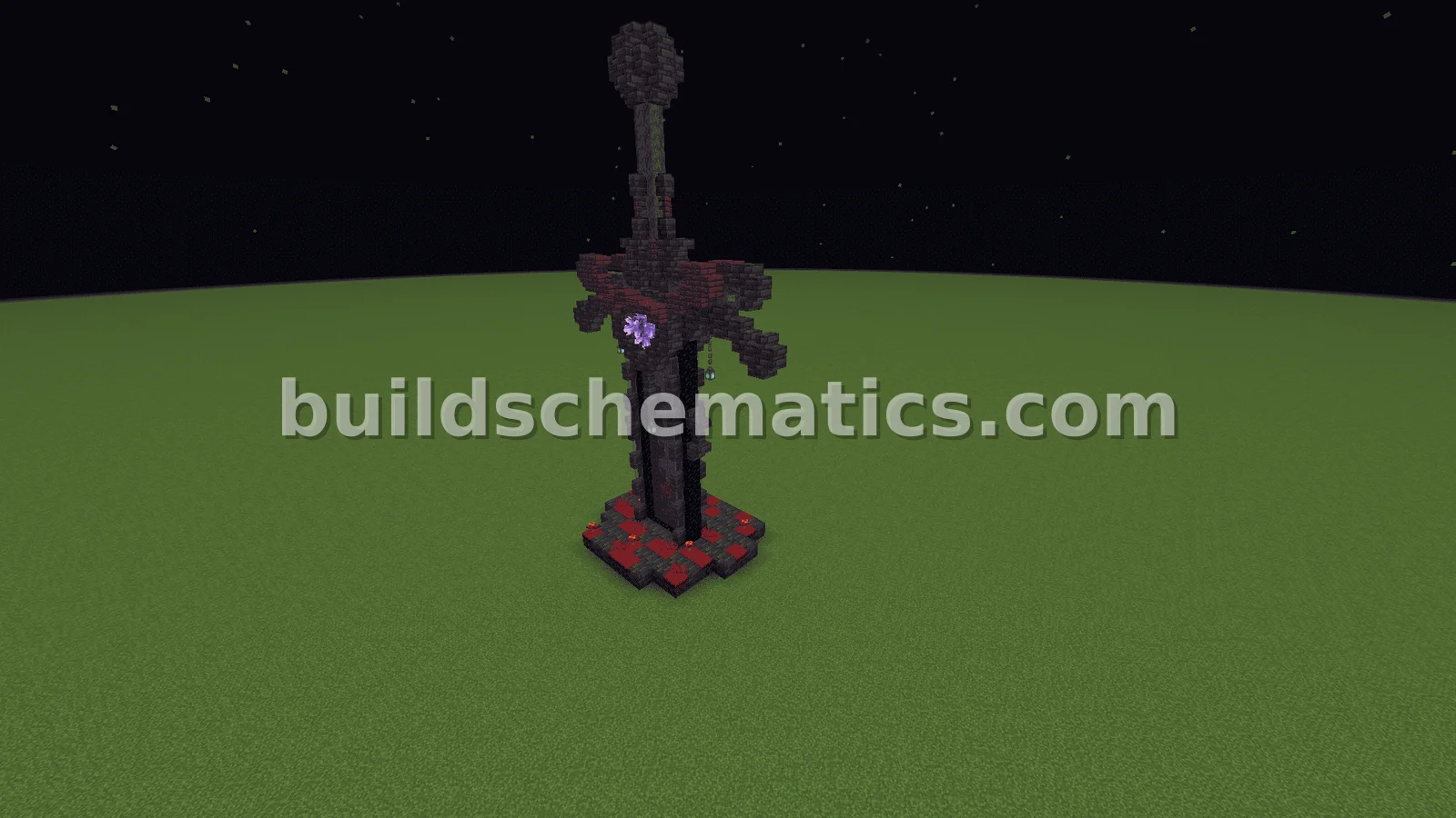 Nether Portal Sword Design — view 2
