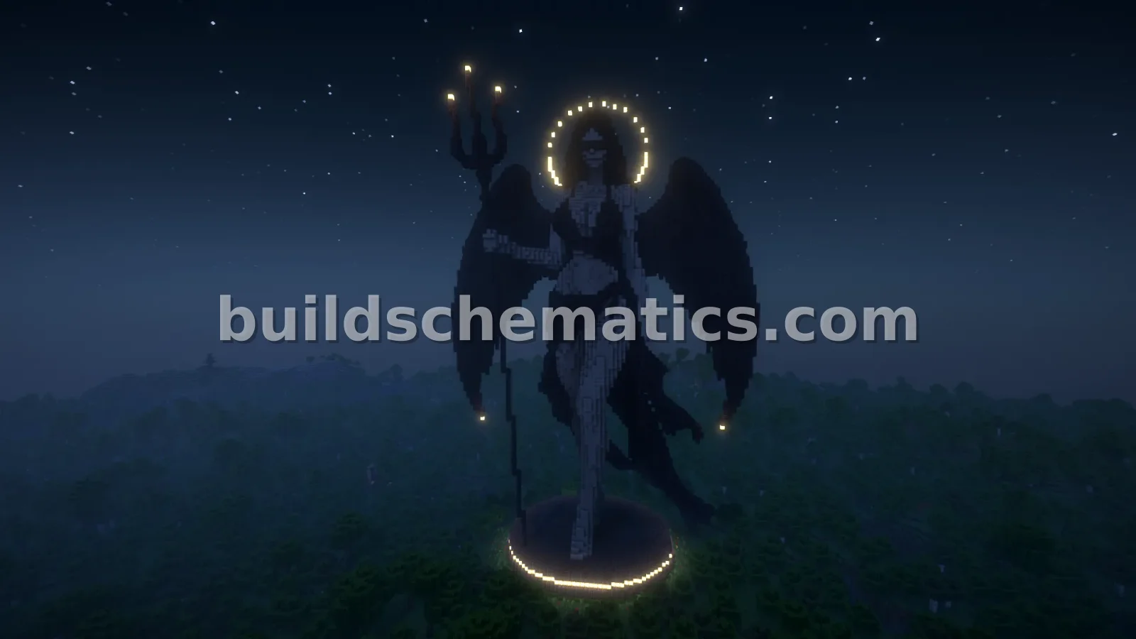 Angel Blind Tide Statue — view 2