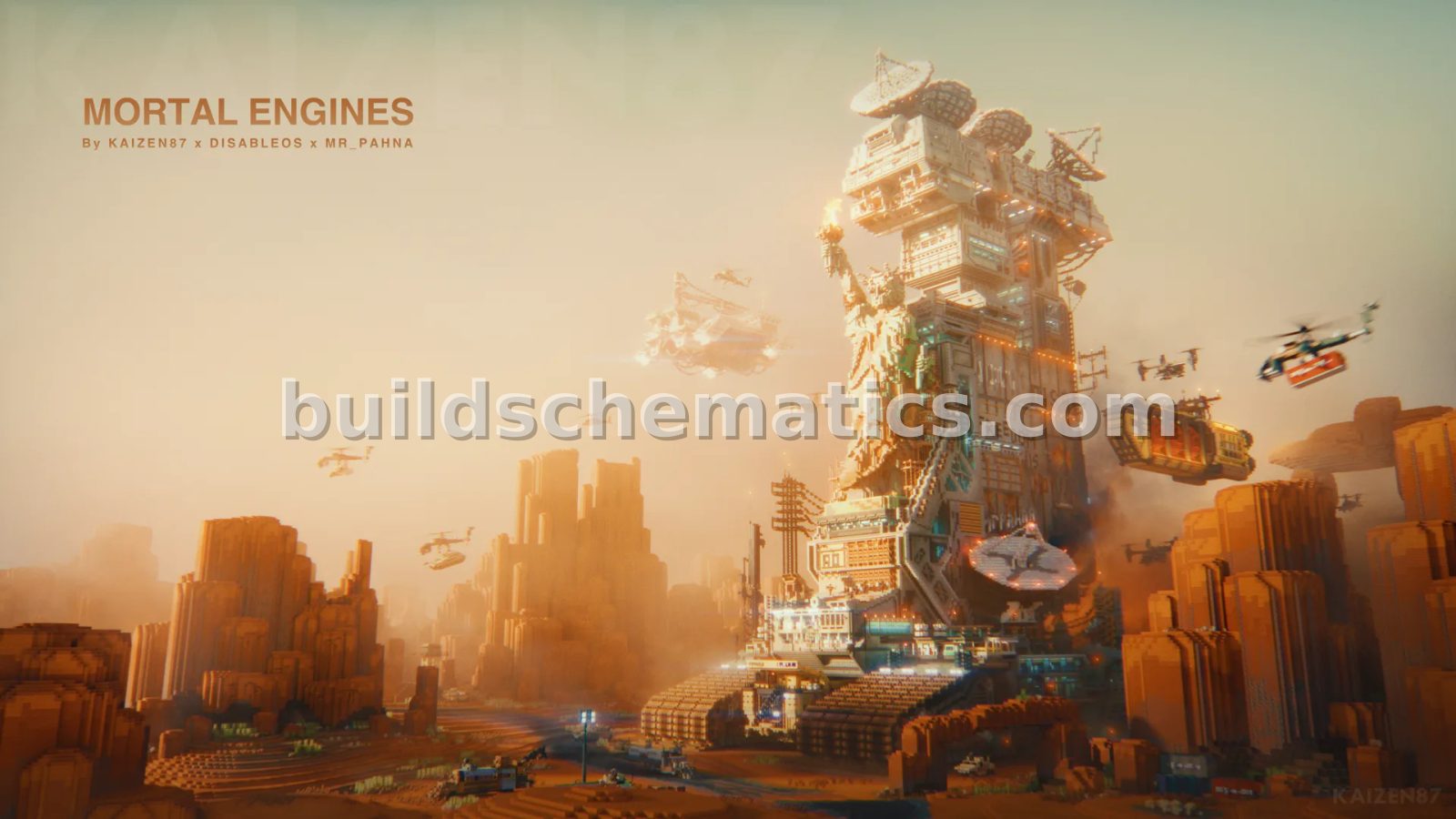 Mortal Engines Steampunk Structure