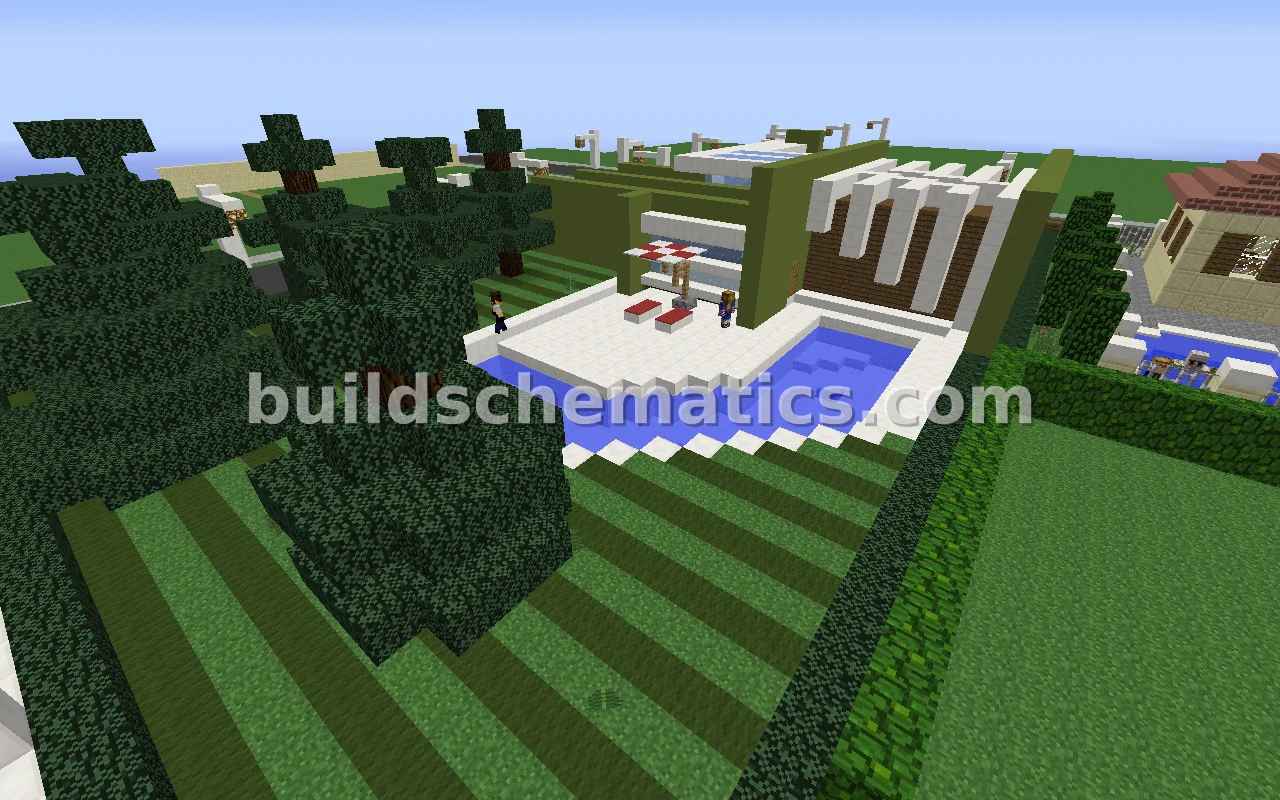 Modern Furnished House With Pool — view 2