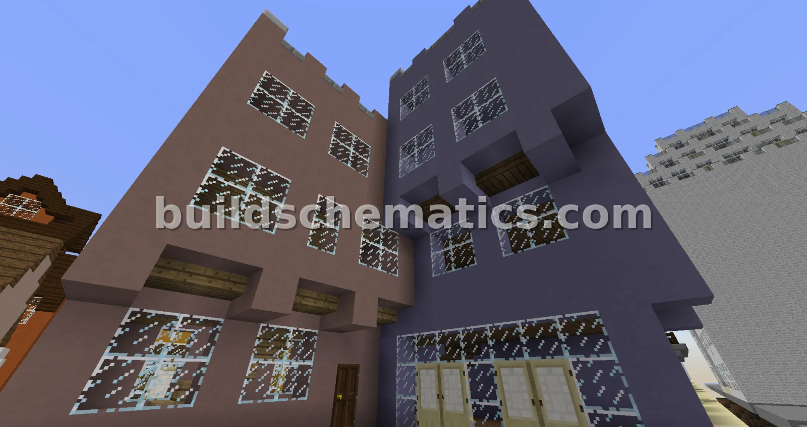 Modular Town Buildings for Minecraft — view 2