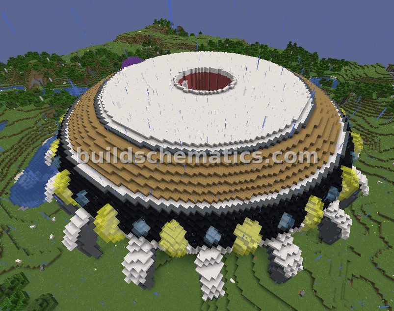 Emperor Freezer’s Spaceship — view 5