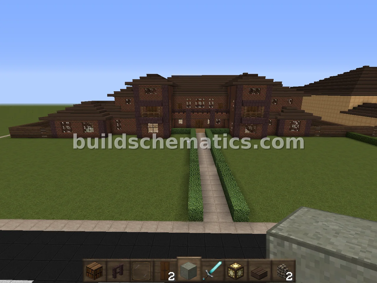 Brick House with Unfinished Interior