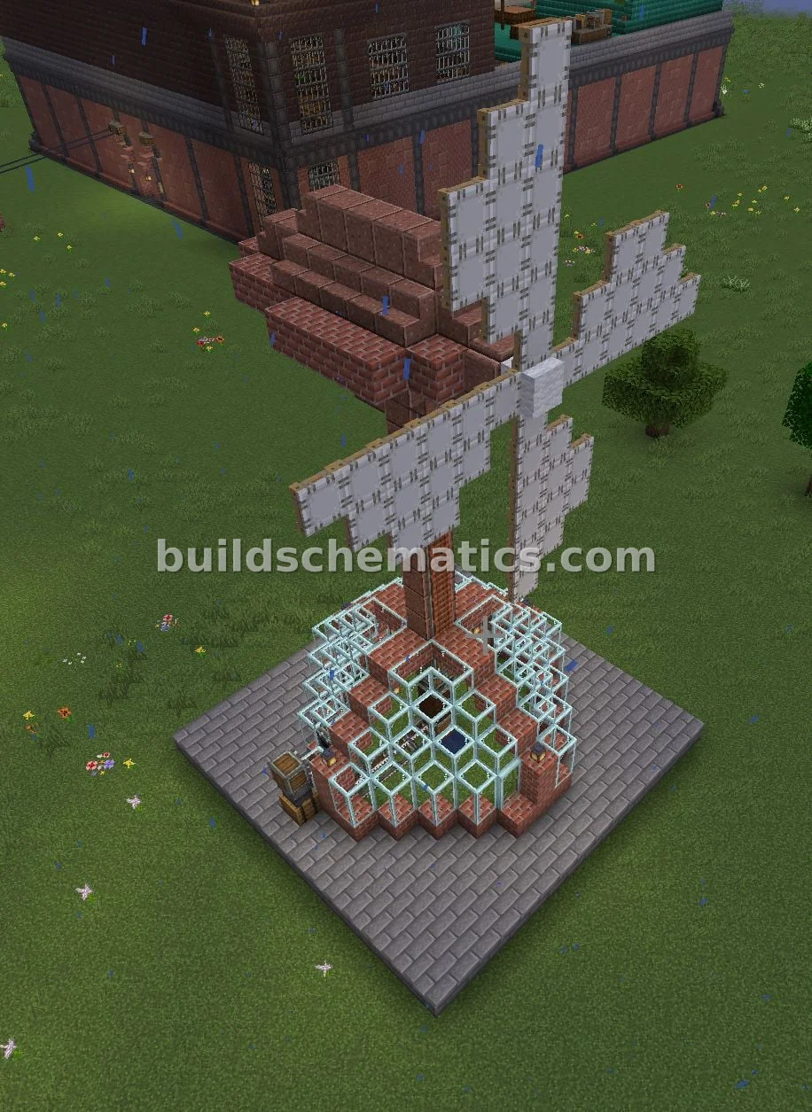 Rotary Windmill Crop Farm