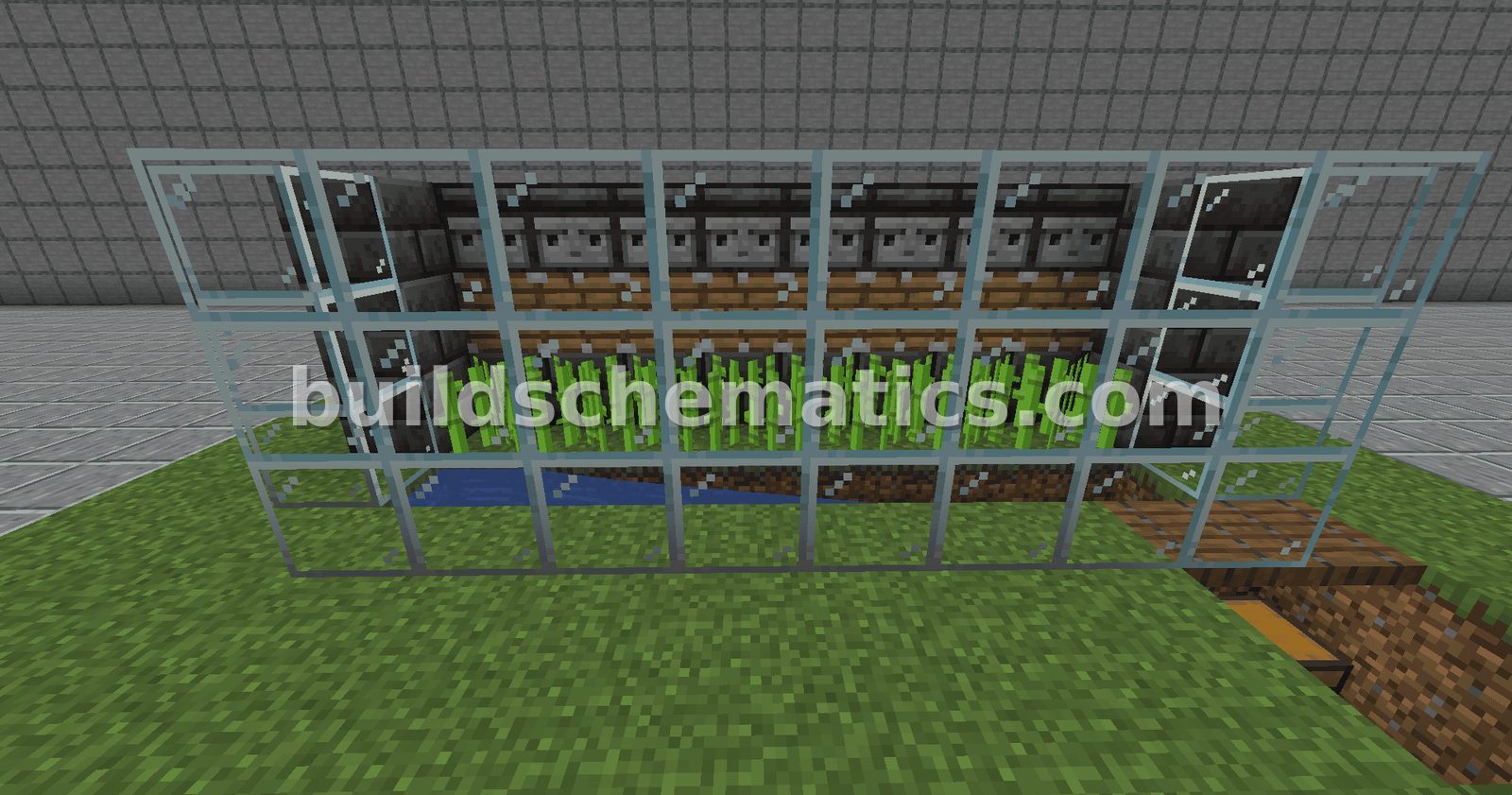 Simple Automatic Sugar Cane Farm