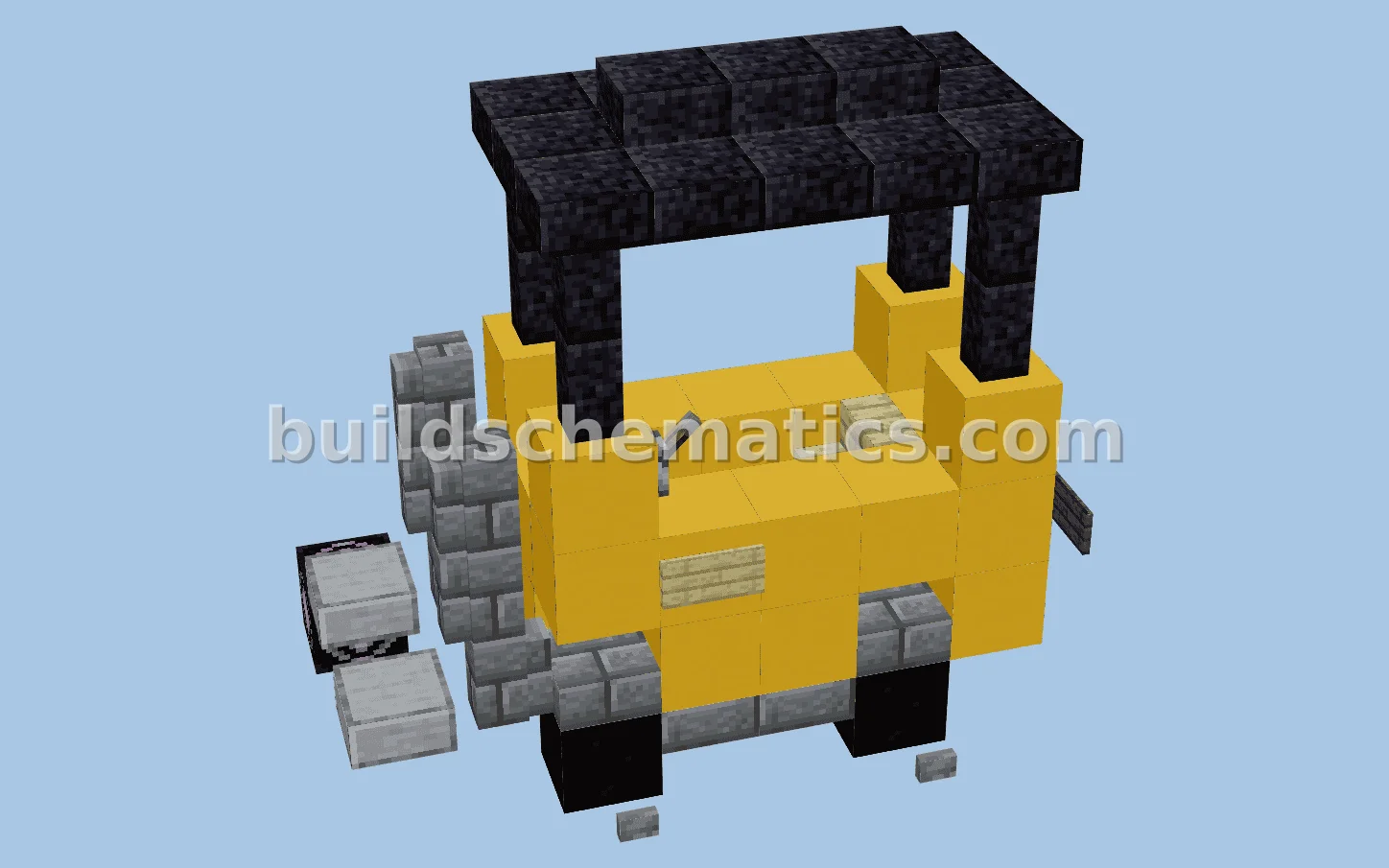 Forklift Vehicle Schematic