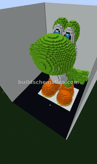 Big Yoshi Statue — view 4