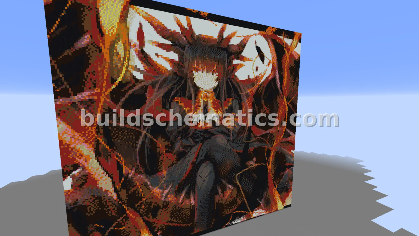 Monster Girl Red Fatalis Statue — view 3