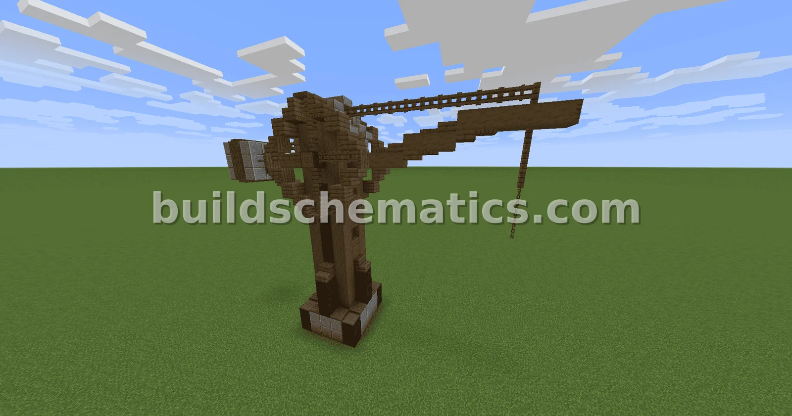 Dwarven Mining Crane Structure