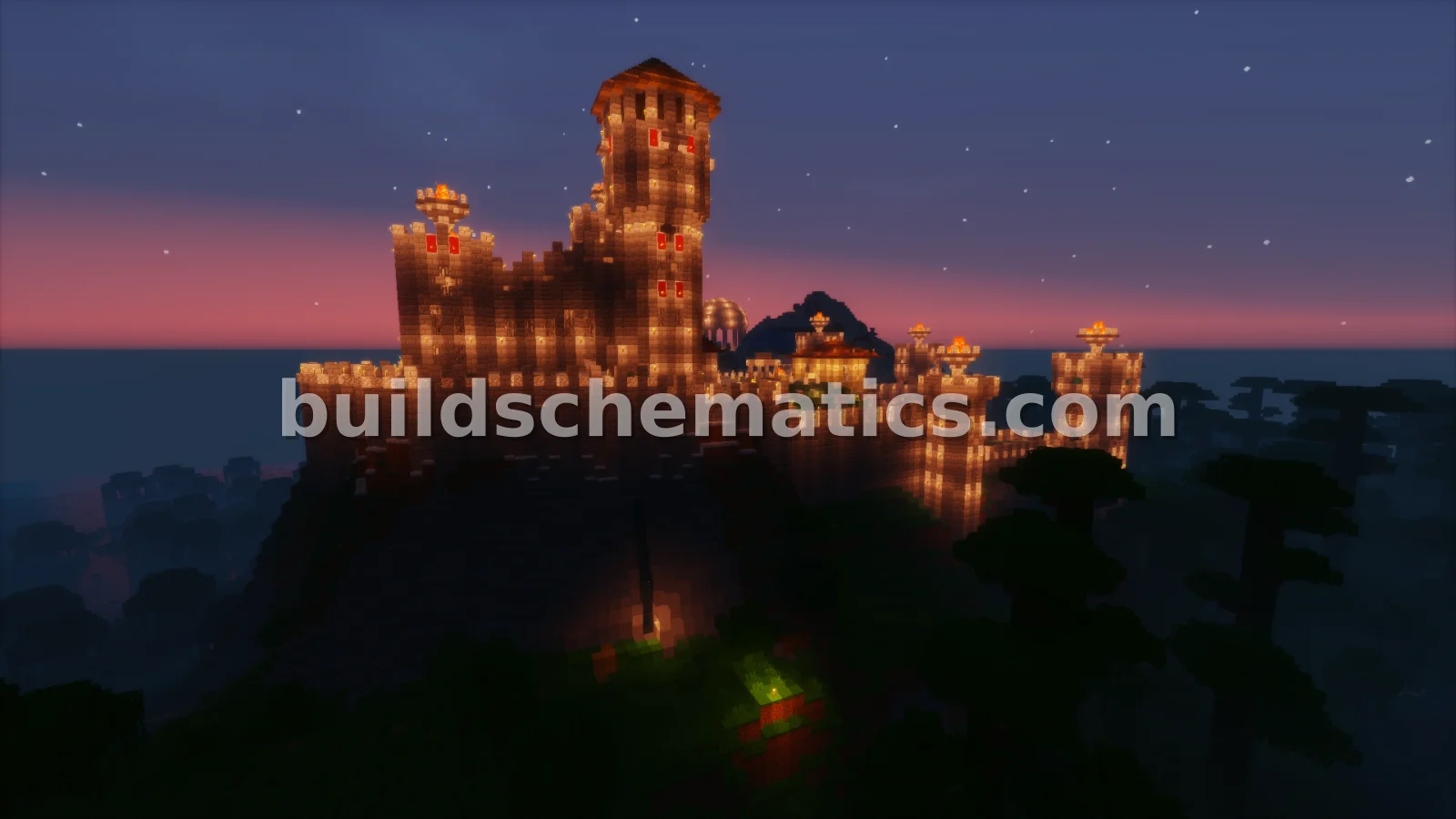 Medieval Castle with Redstone Secrets — view 2