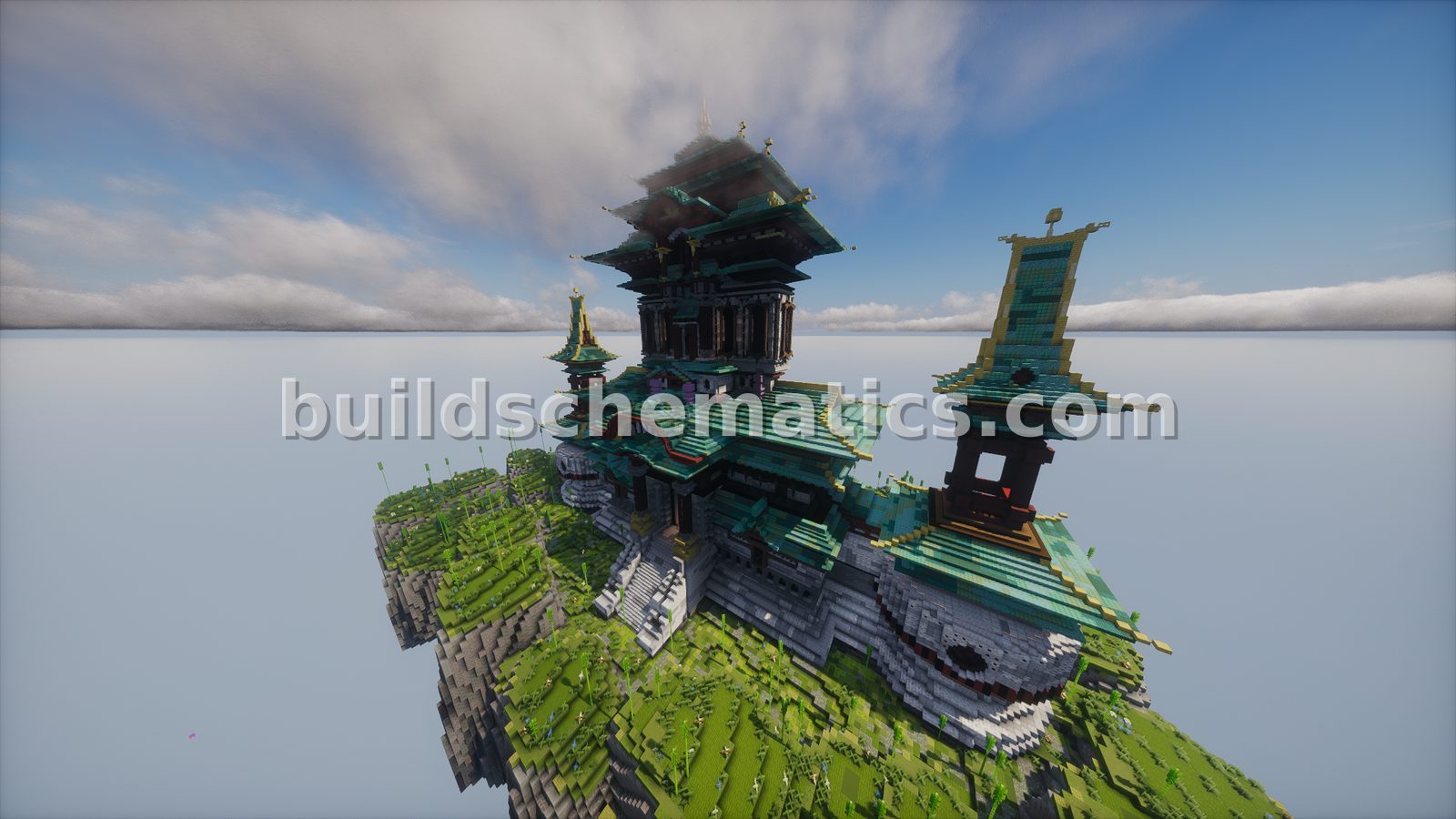 Floating Oriental Sanctuary Build — view 3
