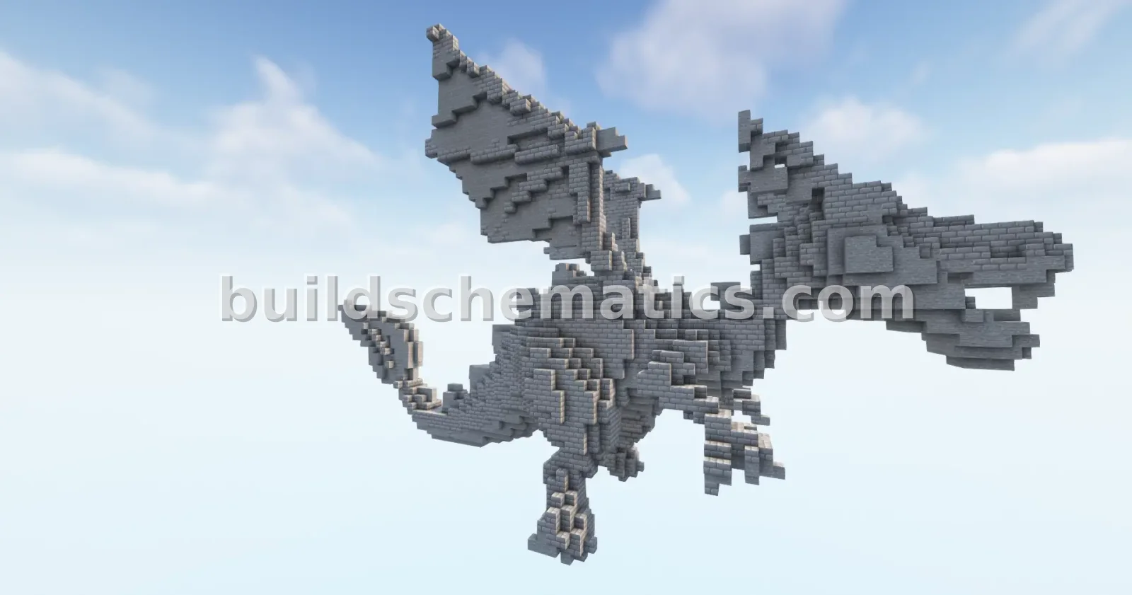 Dragon 3 3D Statue