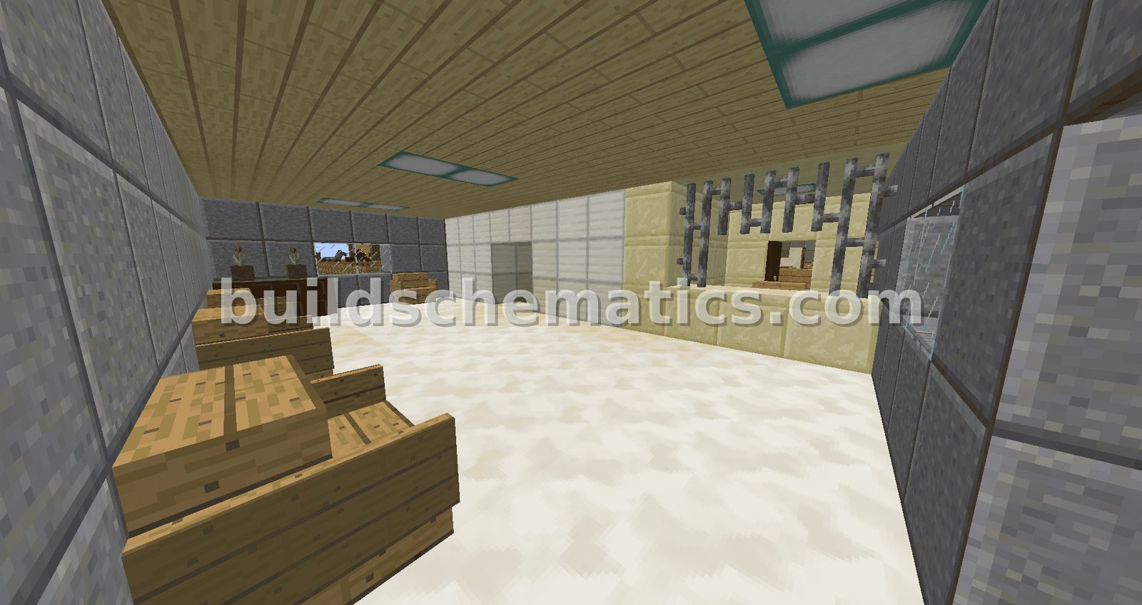 Modern Police Station Structure — view 2