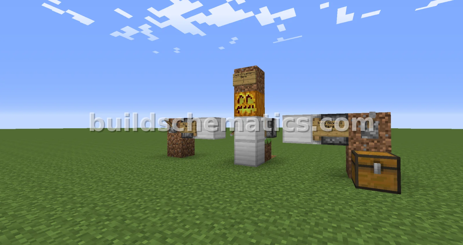 Self-Building Iron Golem Farm