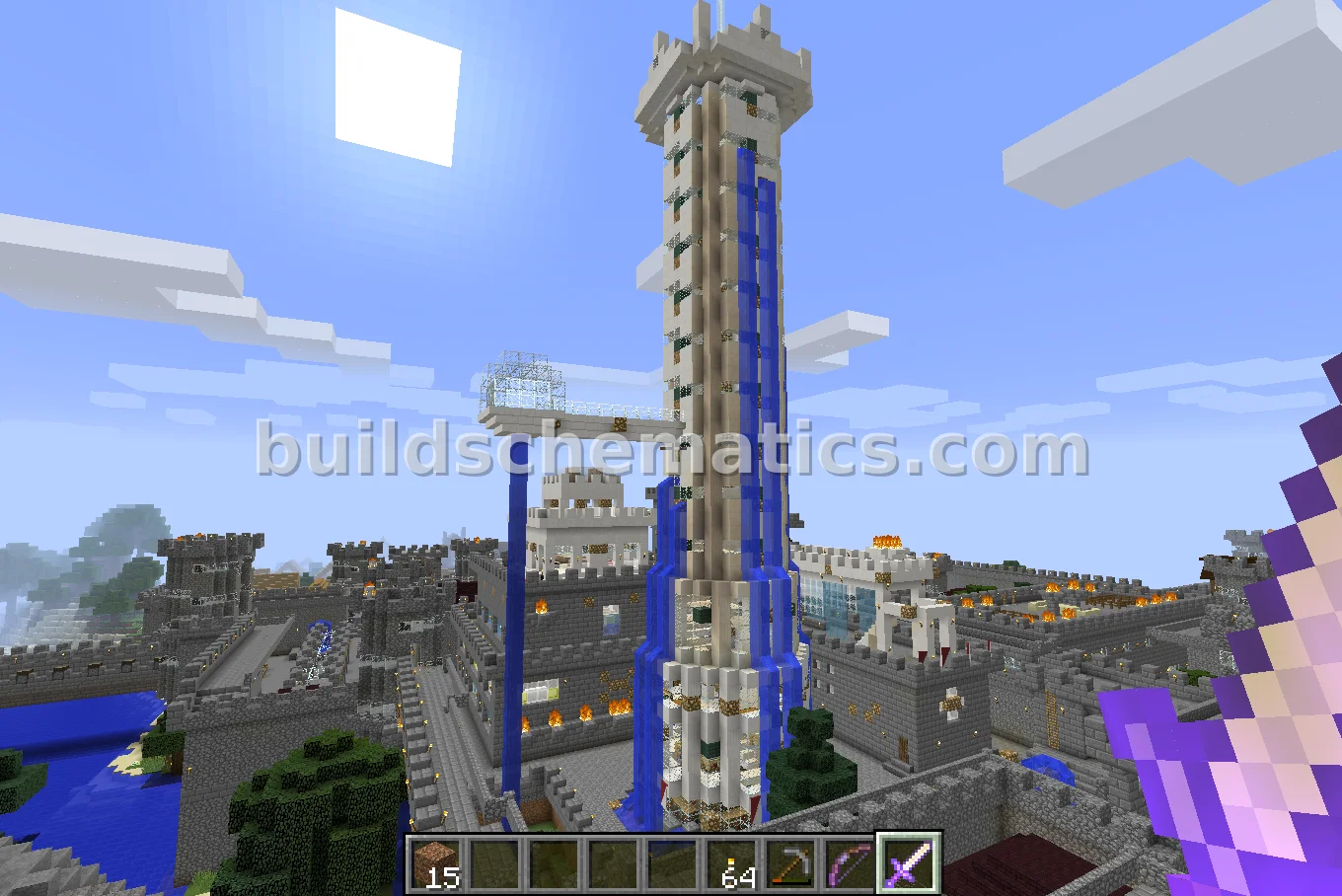 Mage Tower Castle Library
