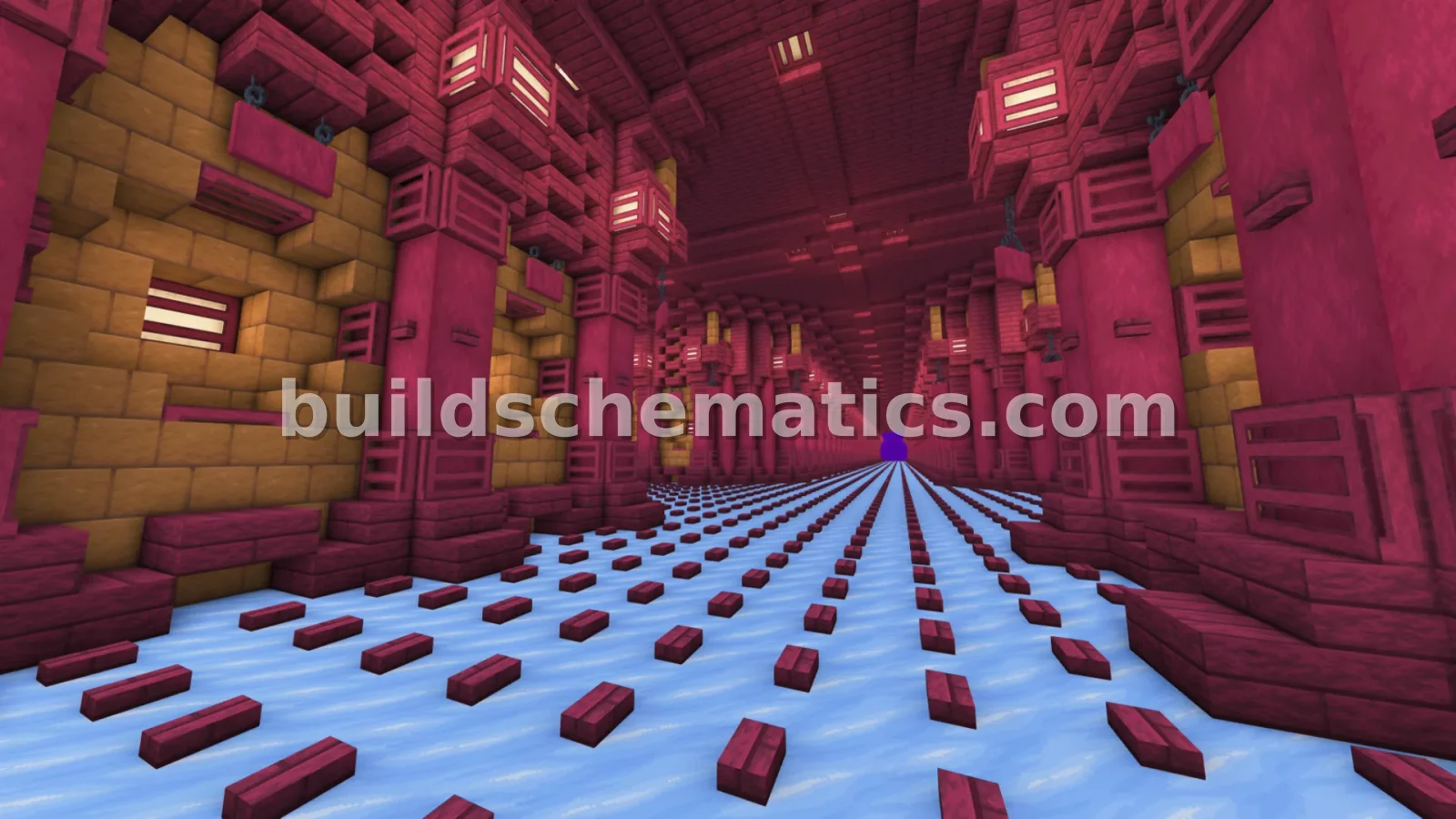 Nether Tunnel Design Schematic
