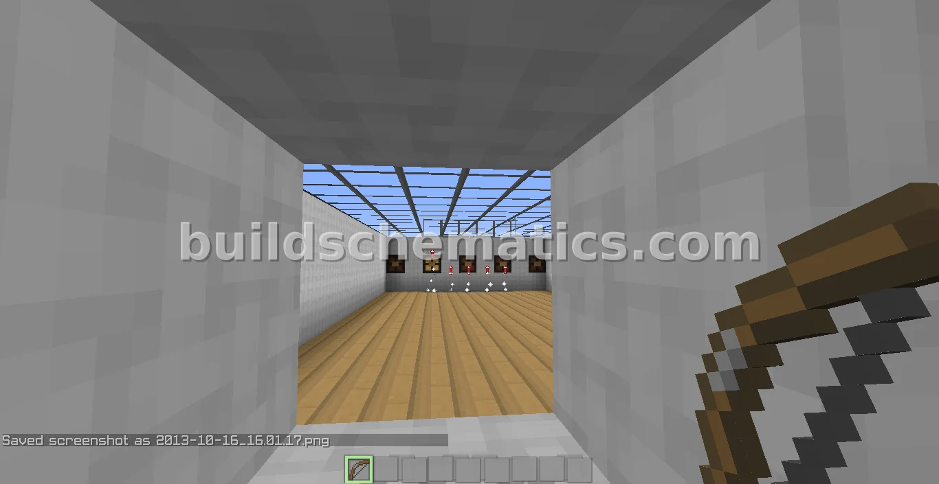 Small Redstone Firing Range — view 2