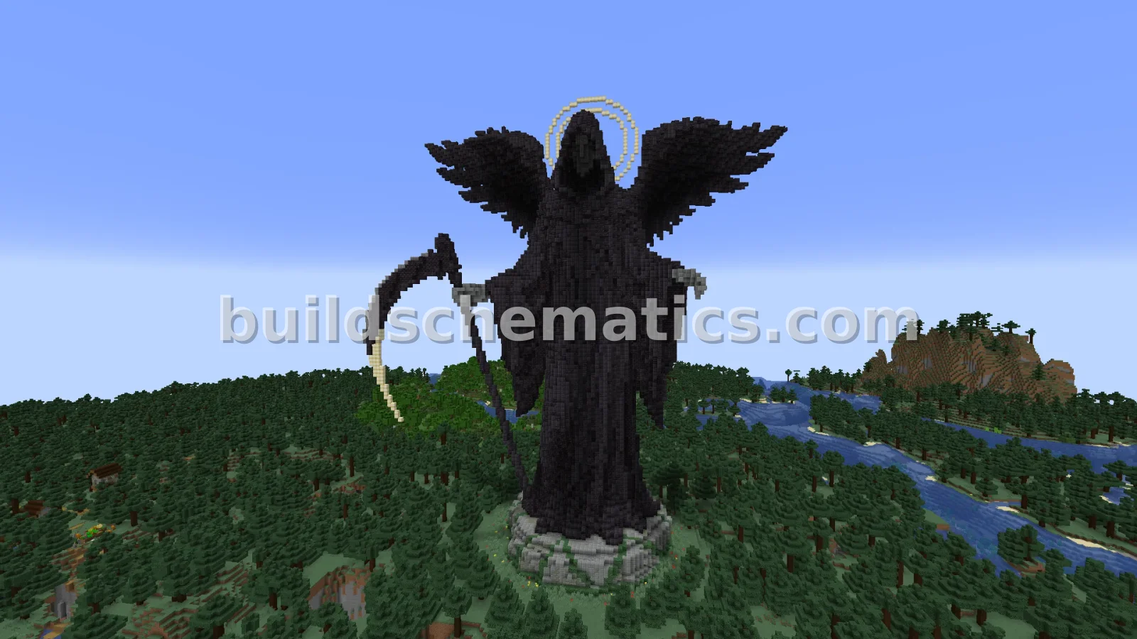 Grim Reaper Statue Large Scale — view 4