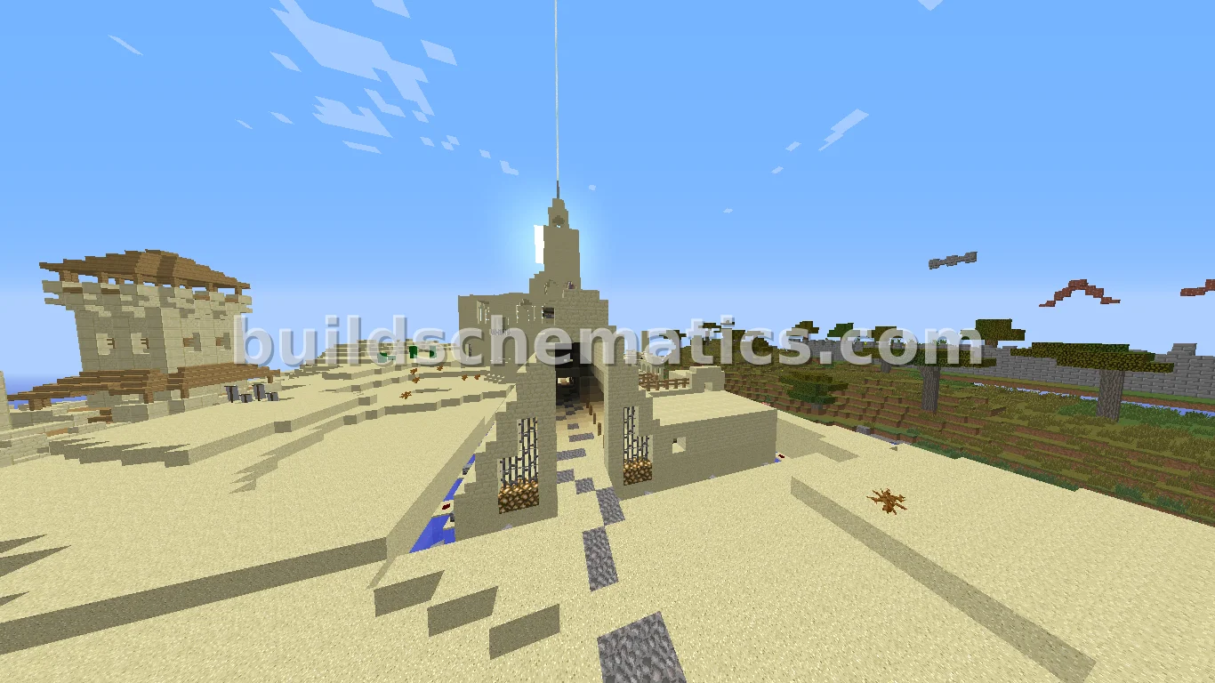 Medieval Desert Castle — view 3