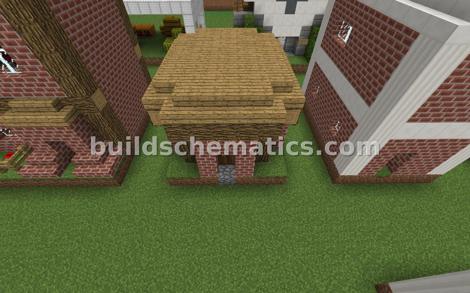 Small Brick and Wood House