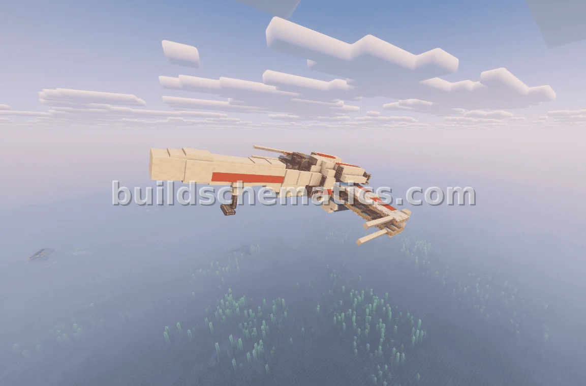 X-Wing Starfighter Build — view 4