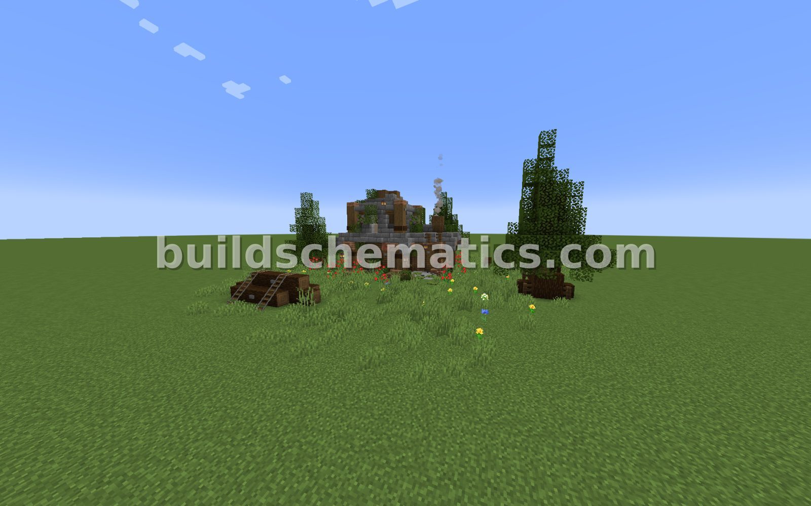 Small Spruce and Jungle House — view 2