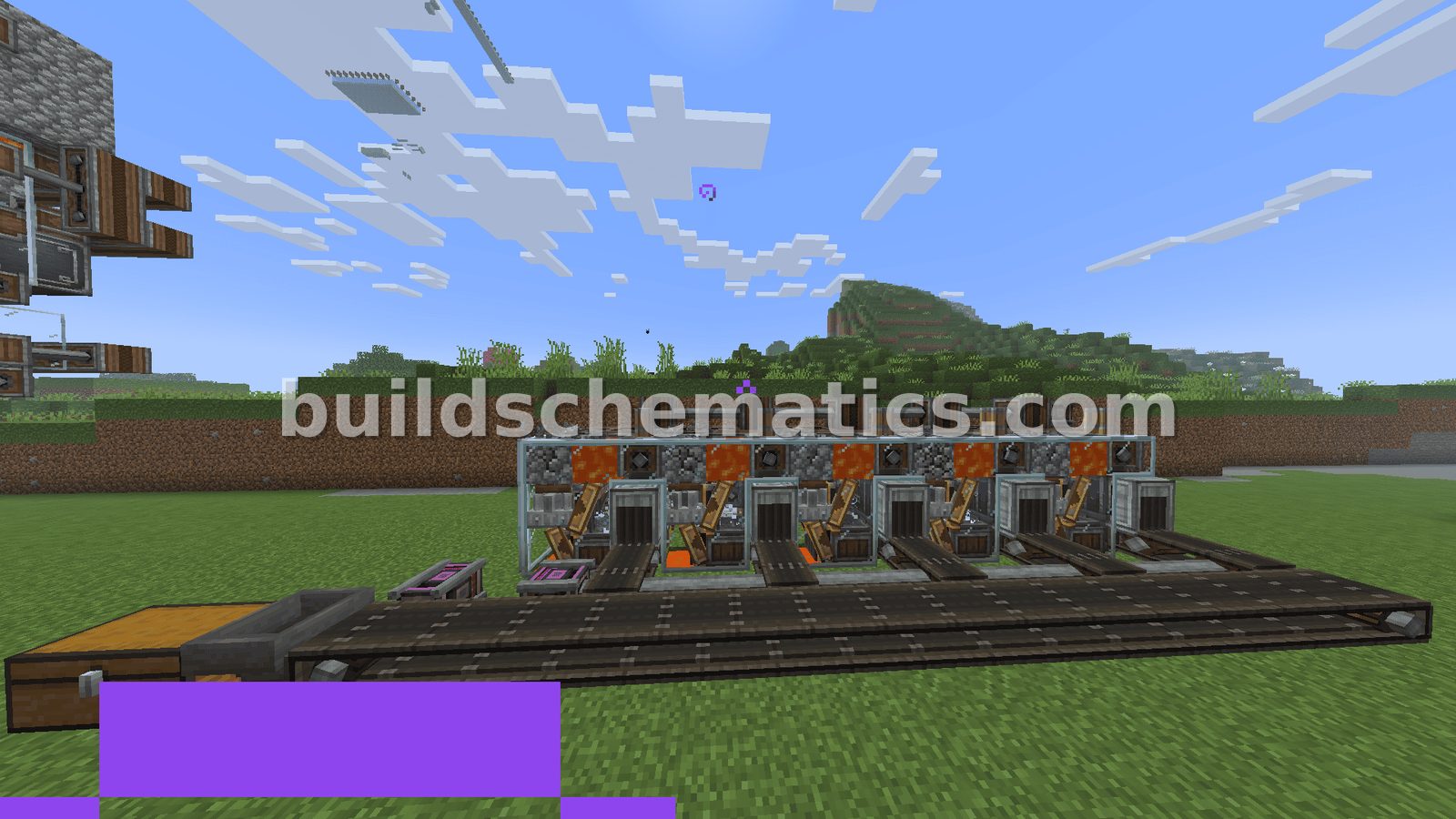 Compact Iron Farm For Create Mod — view 3