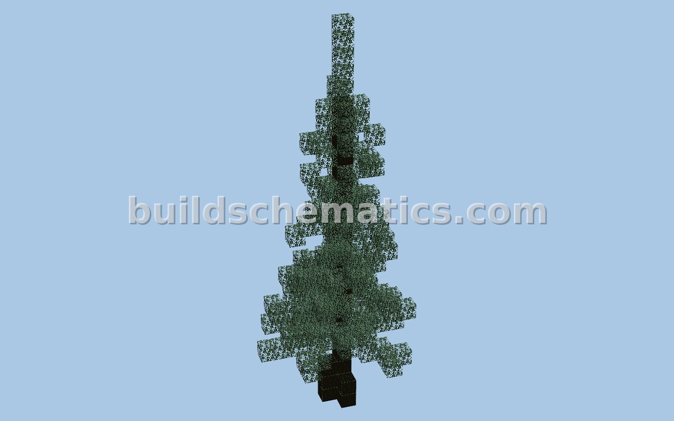 Spruce Tree Litematica Build