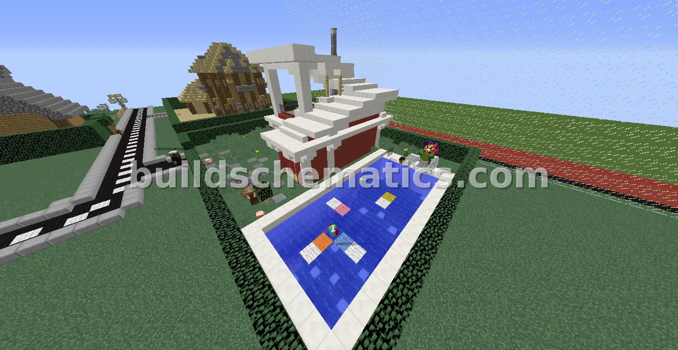 Modern Pool House Design — view 3