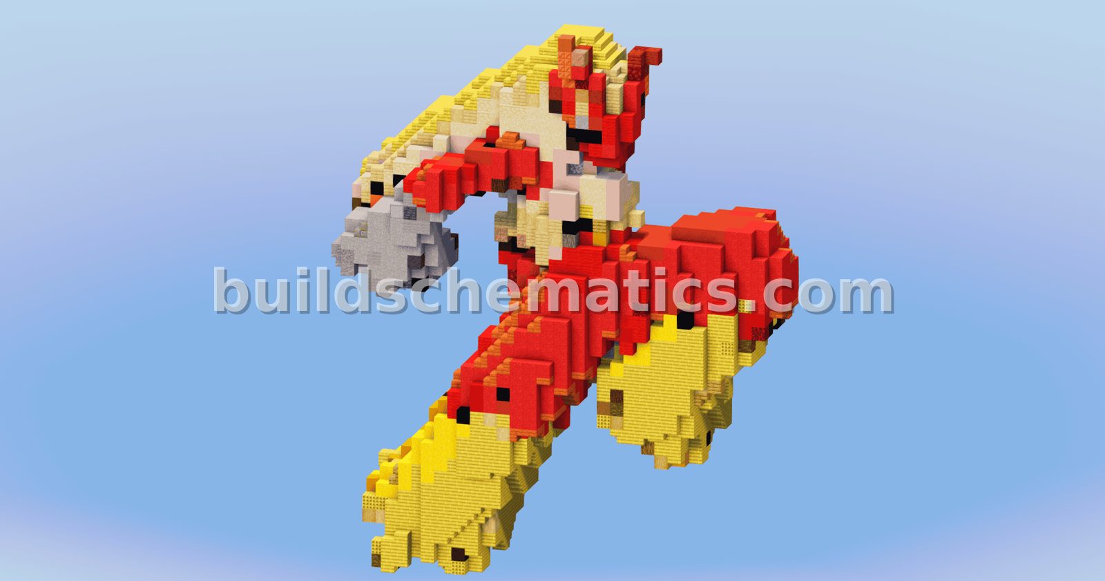 Pokemon Blaziken Statue