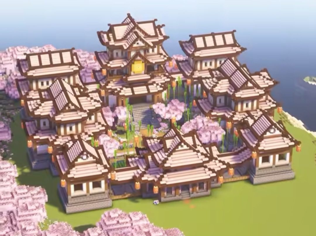 Japanese Style Temple Exterior