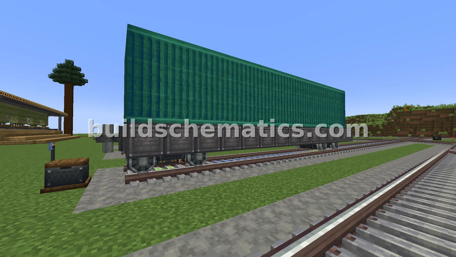 Industrial Storage Boxcar - Veridium Pillar