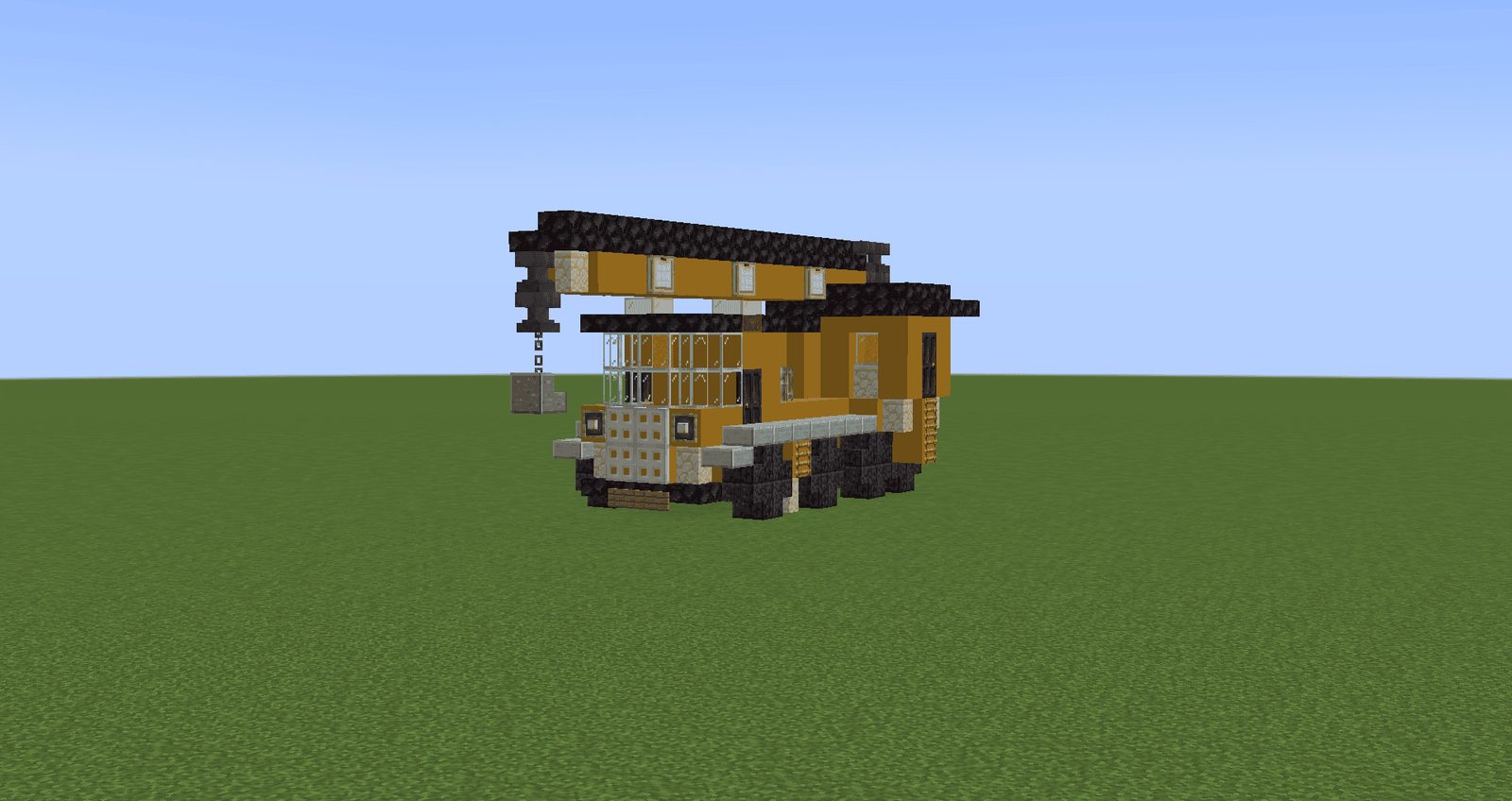 Construction Crane Truck Schematic