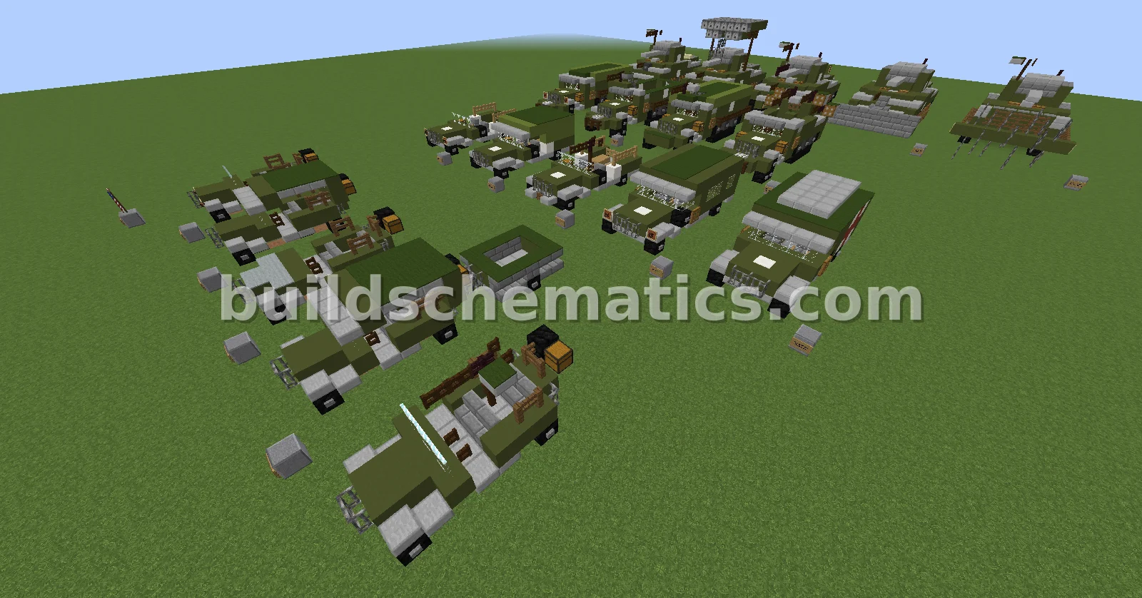WW2 US Military Ground Vehicles Collection