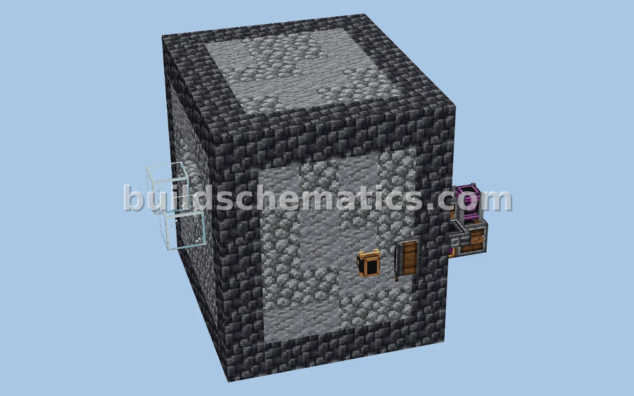 Minecraft Piston Schematics Build
