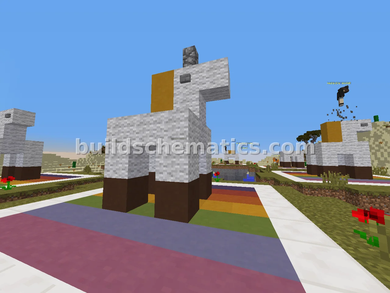 Mineplex Speed Builders Rainbow Structure