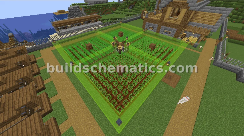 Automatic Crop Farm With Lighting and Decoration — view 3
