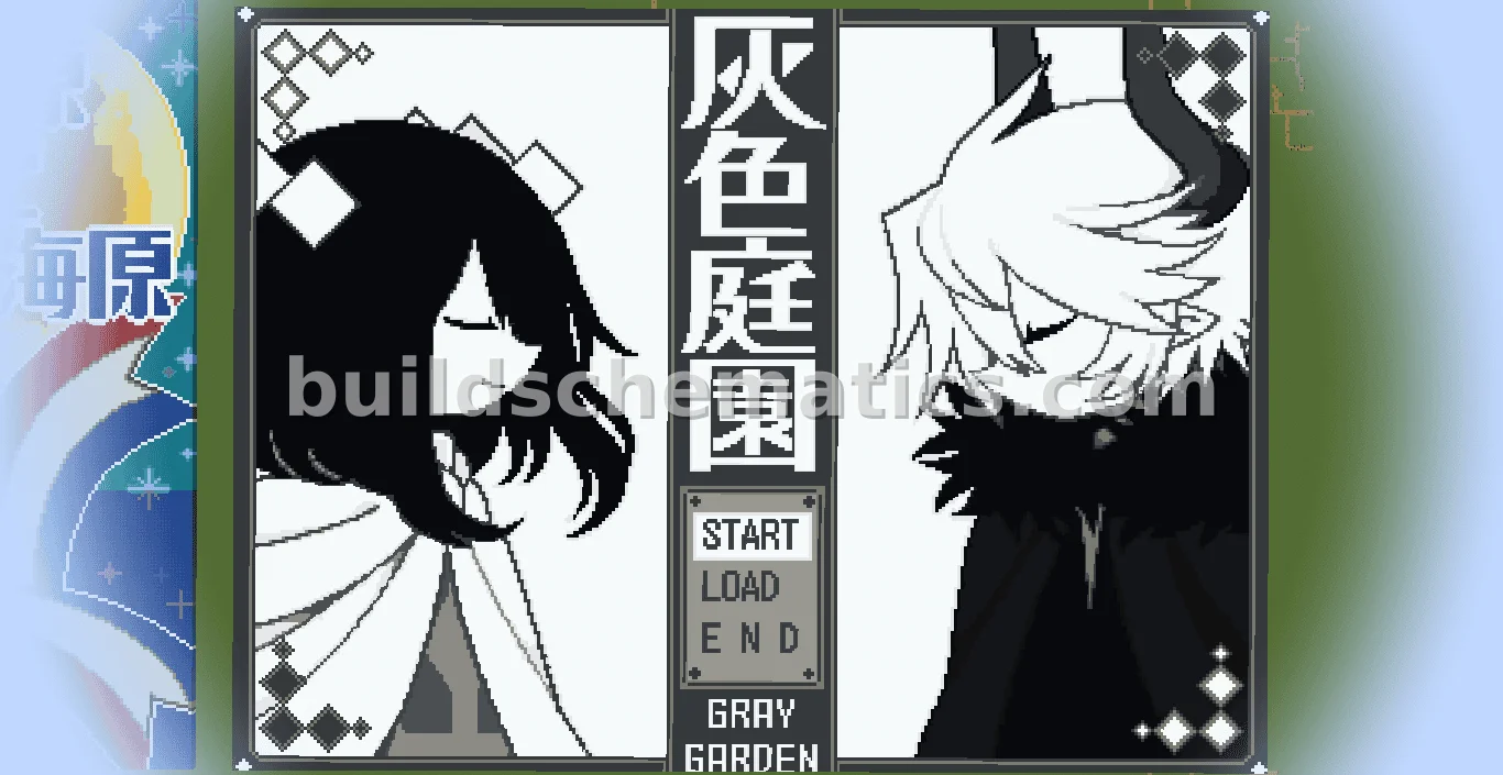 The Gray Garden Pixel Art Recreation