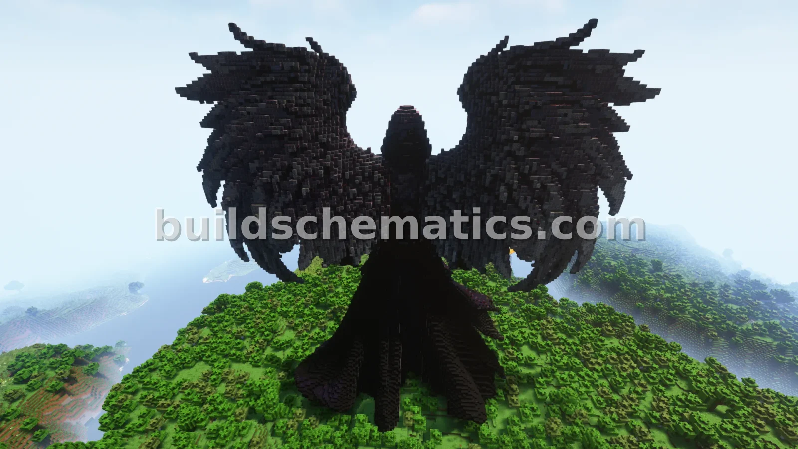 War Angel Statue Build — view 3