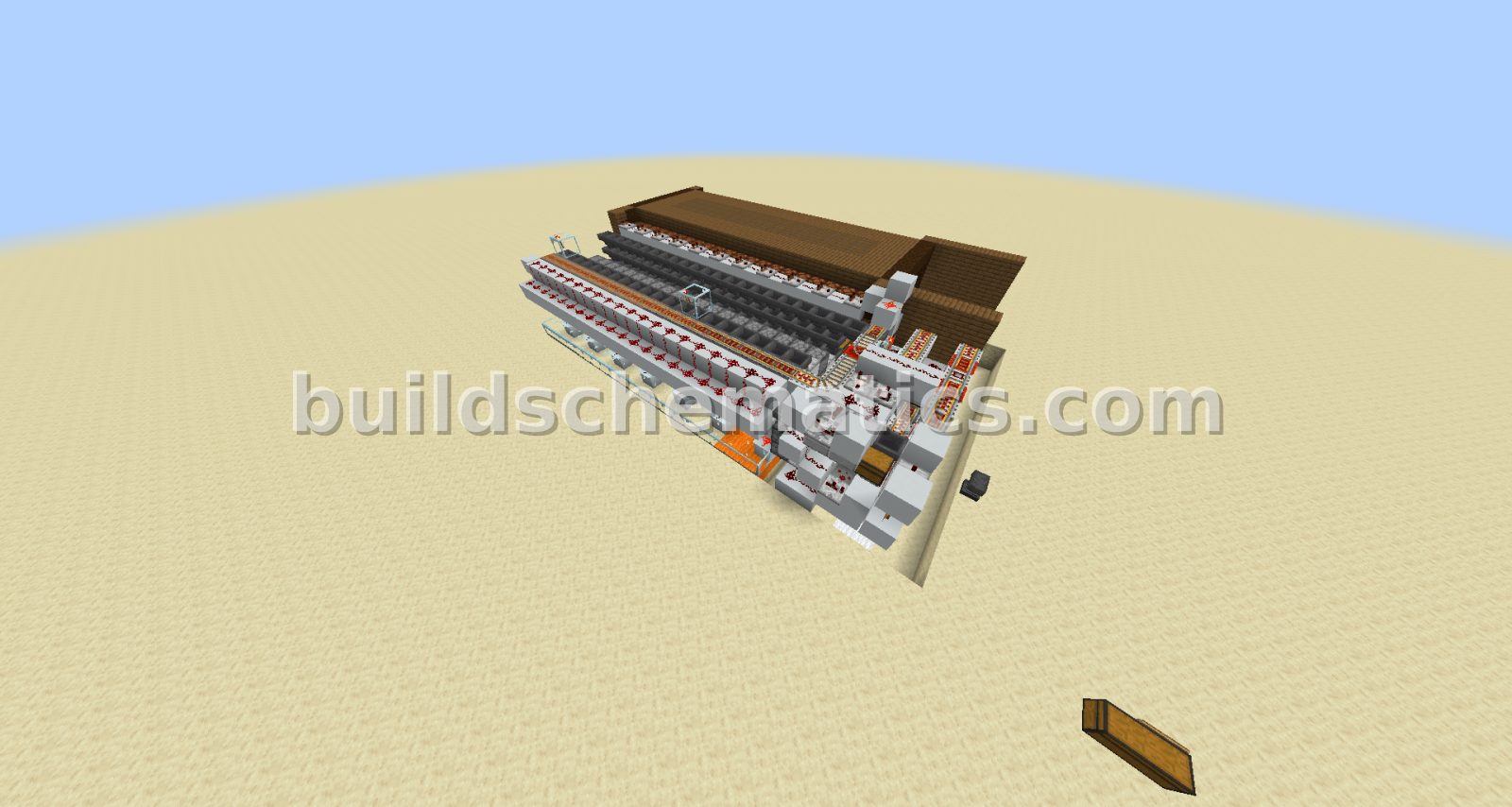 Advanced Multi-Item Redstone Sorter — view 2