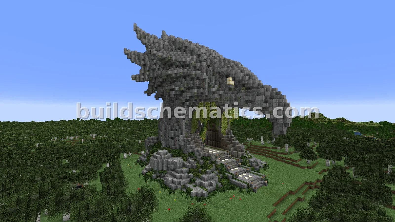 Vulture Nether Portal Statue Large