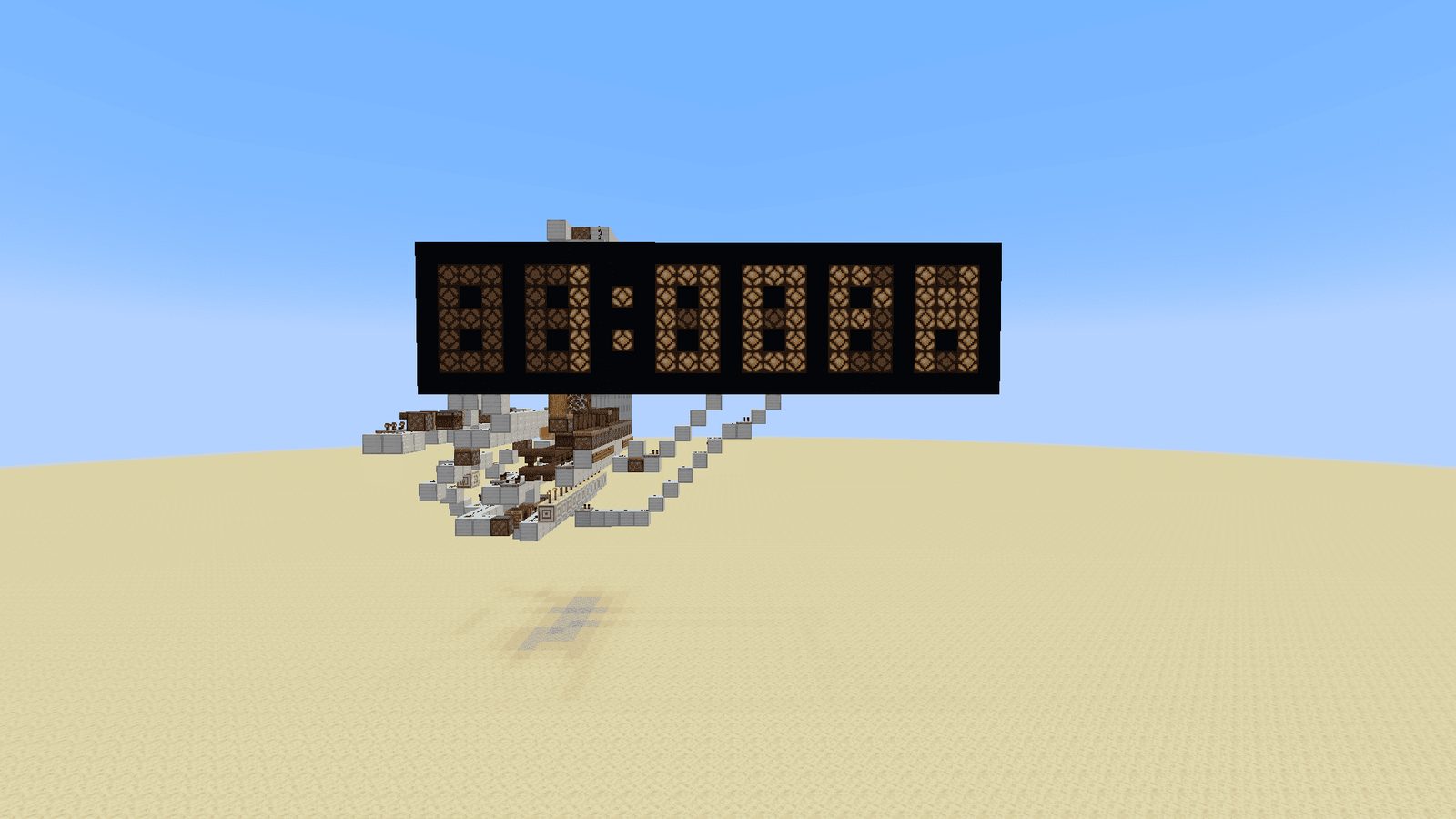 In-Game Time Digital Clock