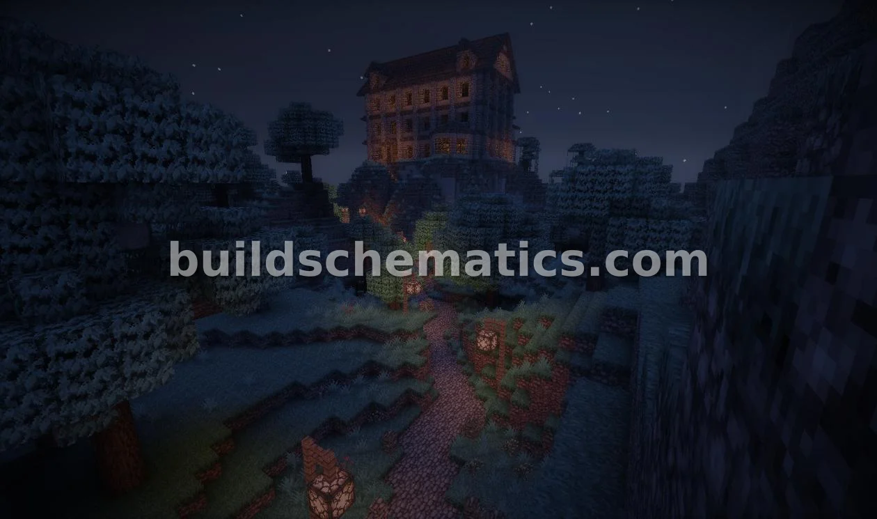 Halloween Mansion with Maze — view 2