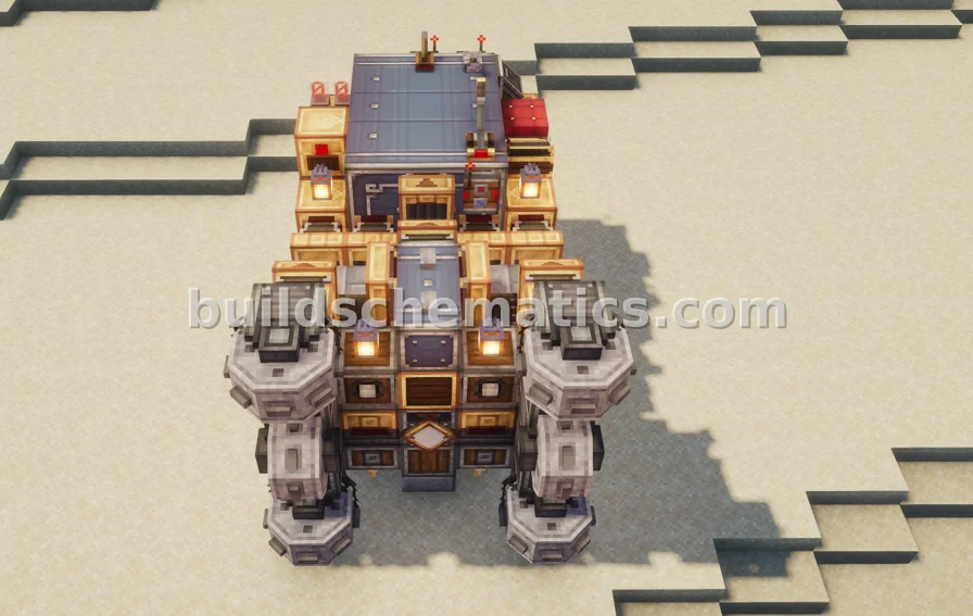 Automated Mining Machine — view 4