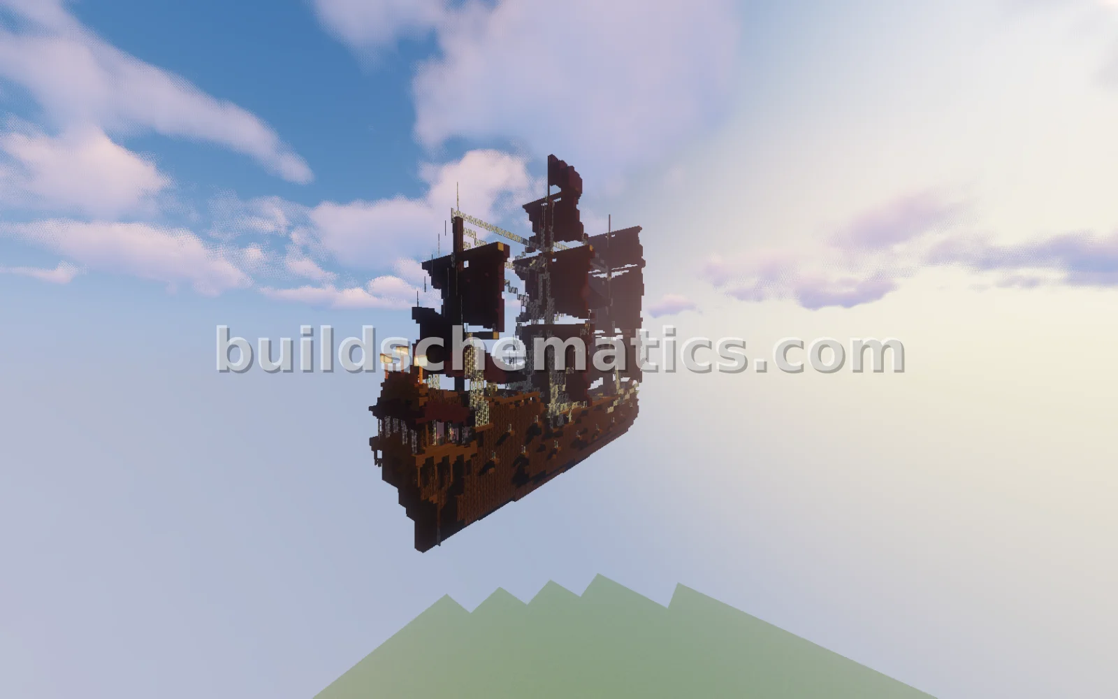 Black Pearl Pirate Ship — view 2